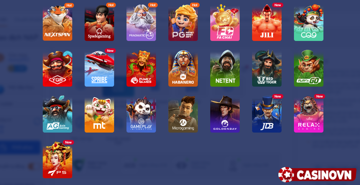 Máy đánh bạc trong sòng bạc Việt Nam